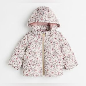 H&M kids Puffer Jacket Sister Set